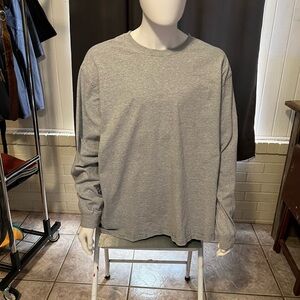 Carhartt Heather Gray Long Sleeve Men's Tee